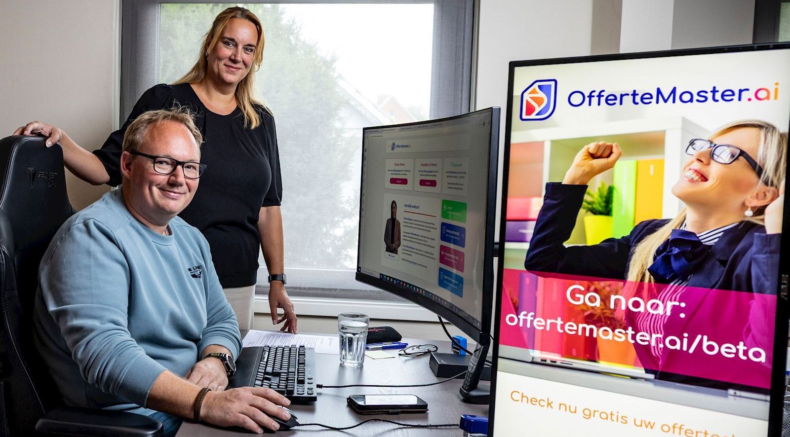 Krantenartikel in Tubantia zorgt voor vuurdoop Offerte Master
