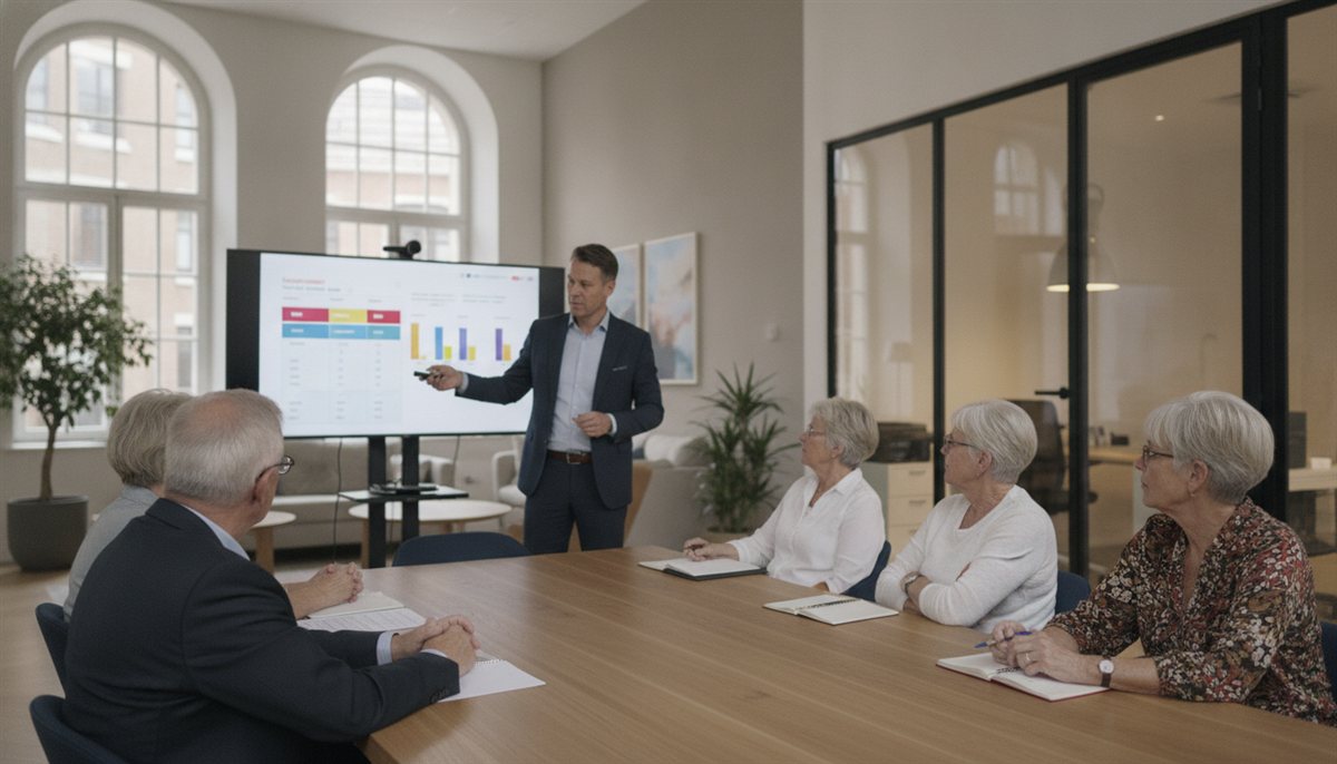 Vergelijkingstabel wordt gepresenteerd aan VvE-leden