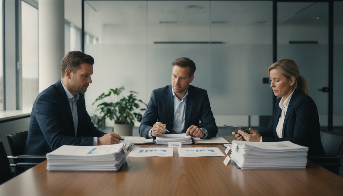 Beoordelingscommissie vergelijkt inschrijvingen bij een aanbesteding